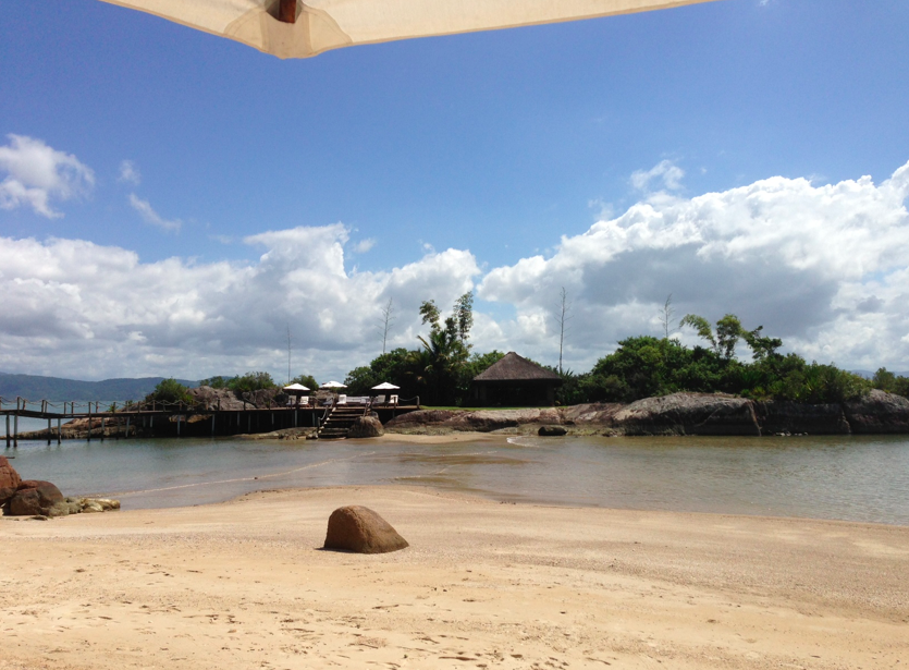 Ilha que você pode reservar para um jantar privado